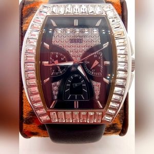 Guess Leather Watch Y2K Fashion Watch